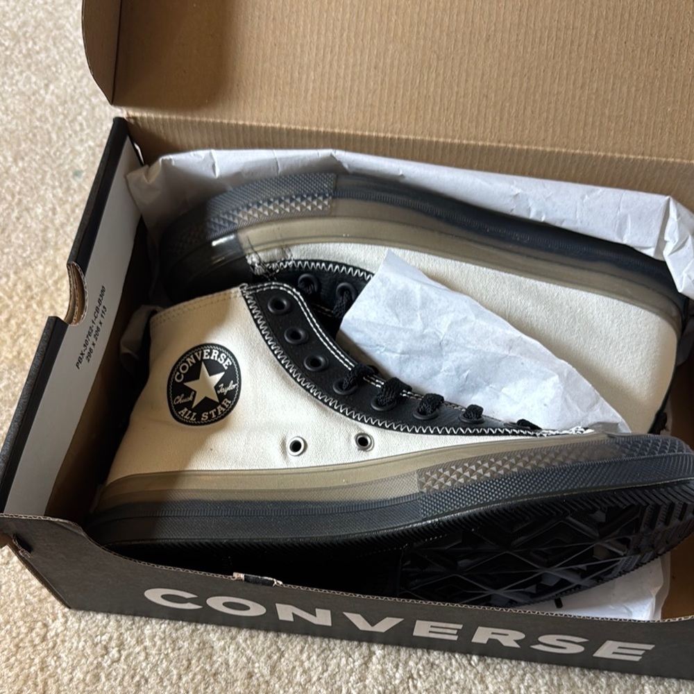 Converse Chuck Taylor All-Star Black and White High-Top Sneakers